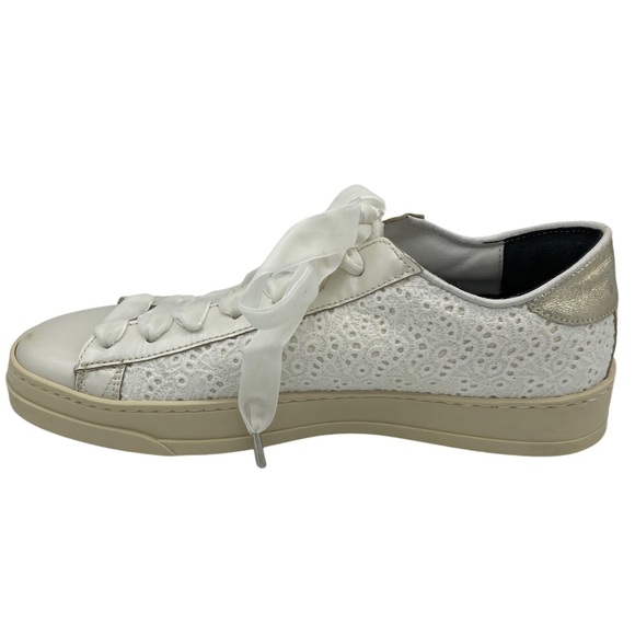 NWOB P448 Jack White Eyelet Sneaker Sz 8.5-9 - Picture 3 of 9